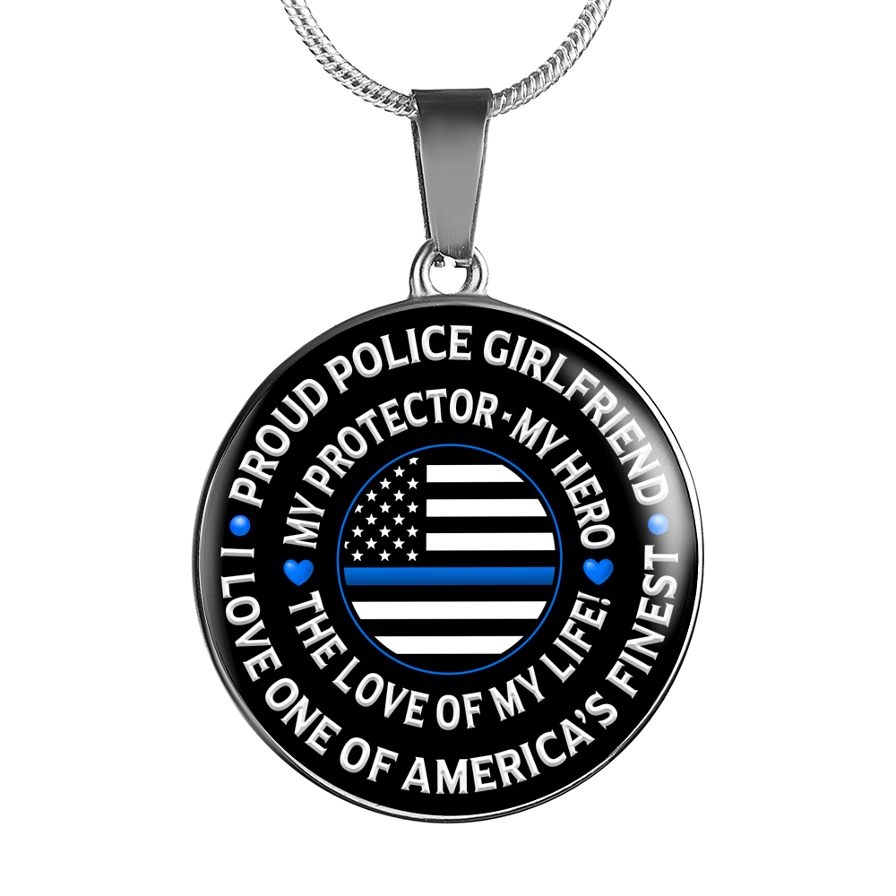 Police Girlfriend "Love of My Life" Necklace - Heroic Defender