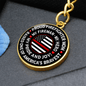 Firefighter Mom "Pride and Joy" Keychain