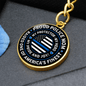 Police Mom "Pride and Joy" Keychain