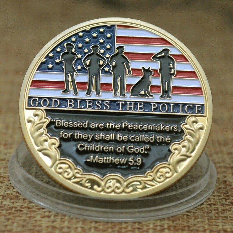 Thank You Police Challenge Coin