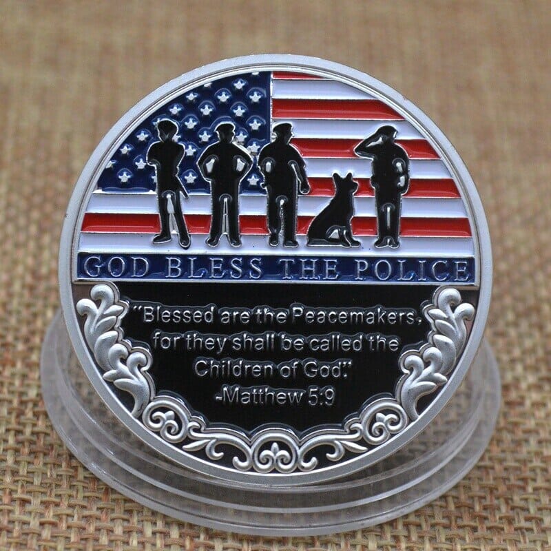 Thank You Police Challenge Coin