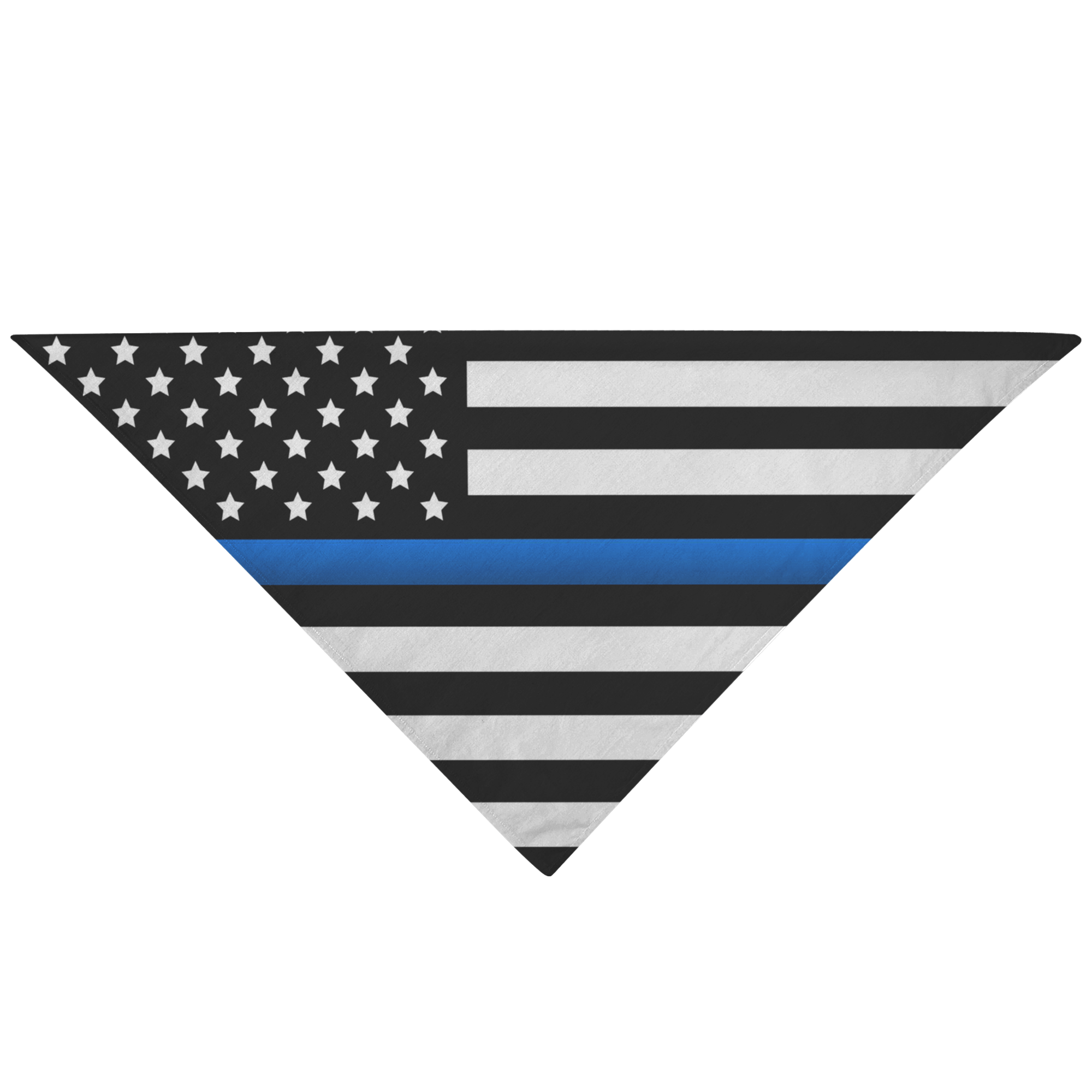 Thin Blue Line Pet Bandana | Heroic Defender