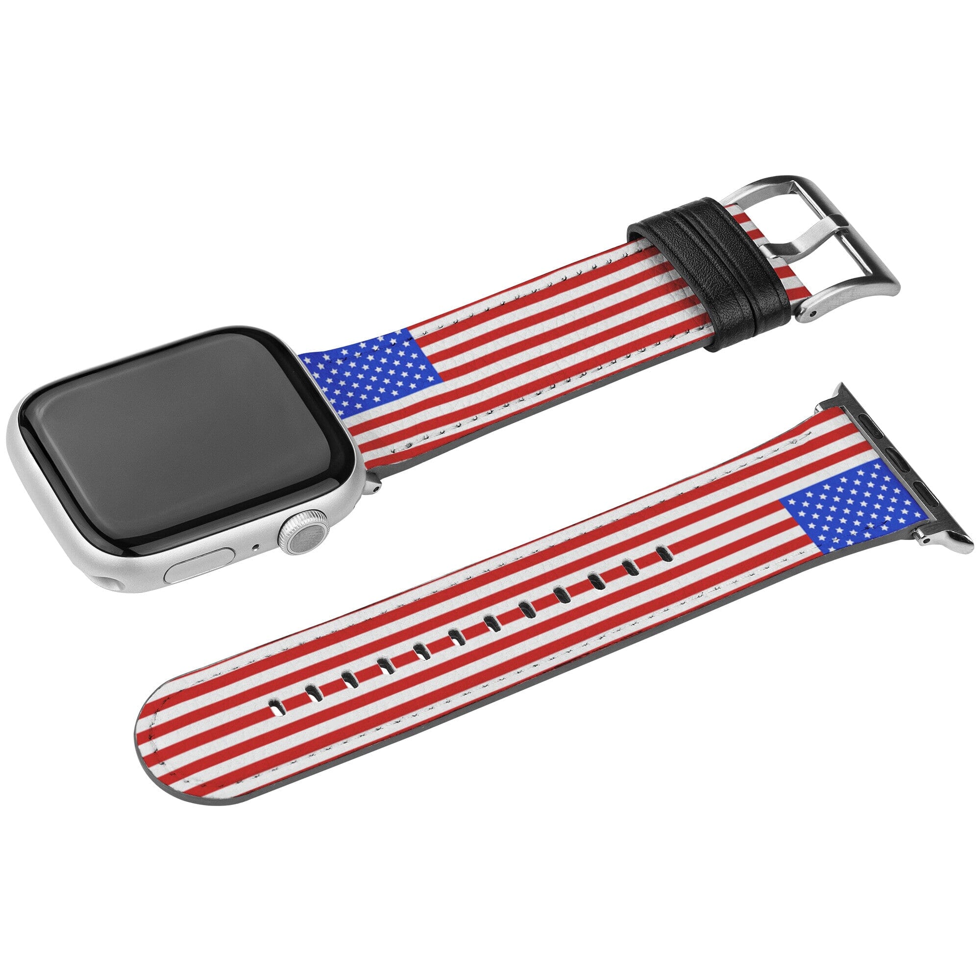 American Flag Apple Watch Band