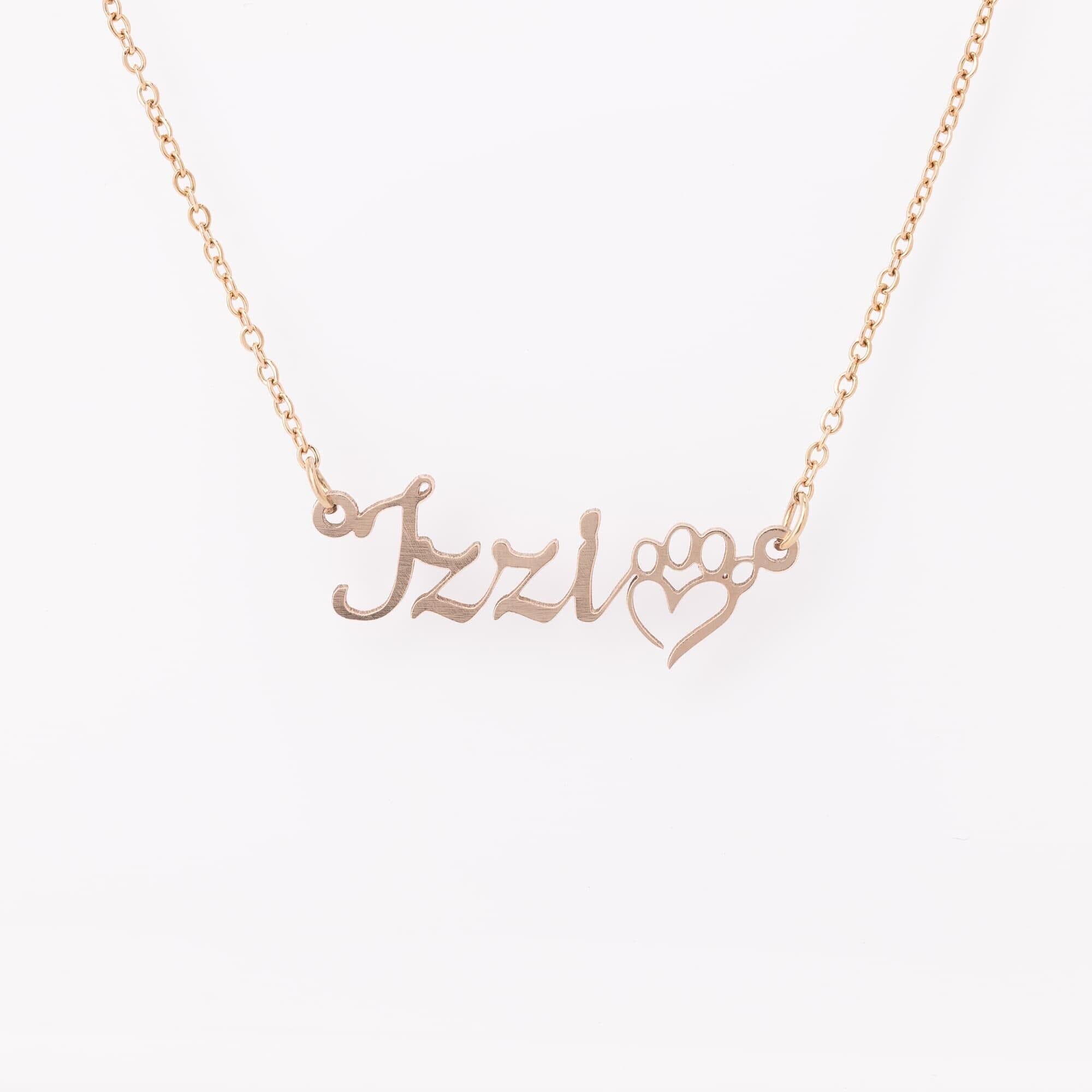 Dog Mom Customized Name Necklace
