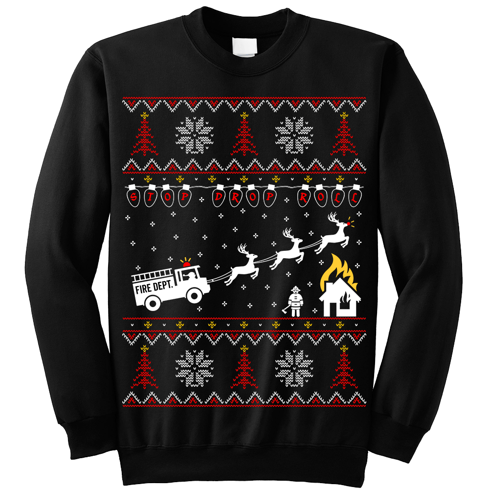 Firefighter Christmas Sweater