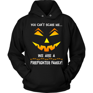 We Are a Firefighter Family Halloween Sweatshirt - Heroic Defender