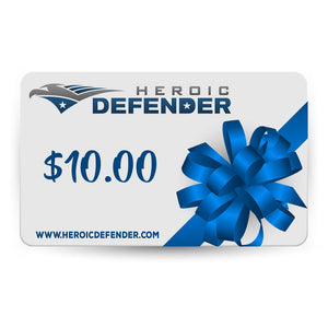 Heroic Defender Gift Card | Heroic Defender