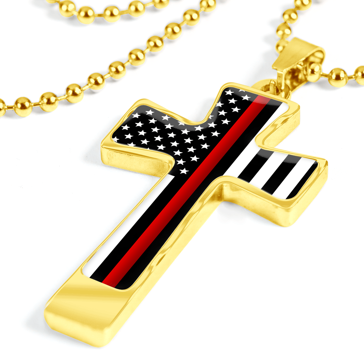 Long View Cross Black Thin Long Cross Symbol