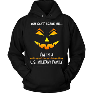 You Can't Scare Me Military Halloween Sweatshirt | Heroic Defender