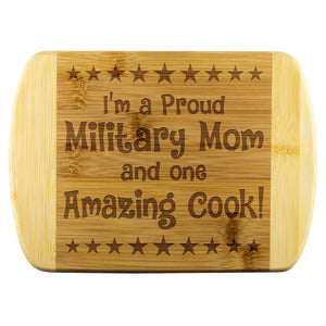 Military Mom & Amazing Cook Cutting Board | Heroic Defender