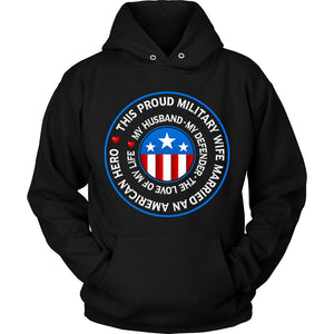 Military Wife "Love of My Life" Sweatshirt | Heroic Defender