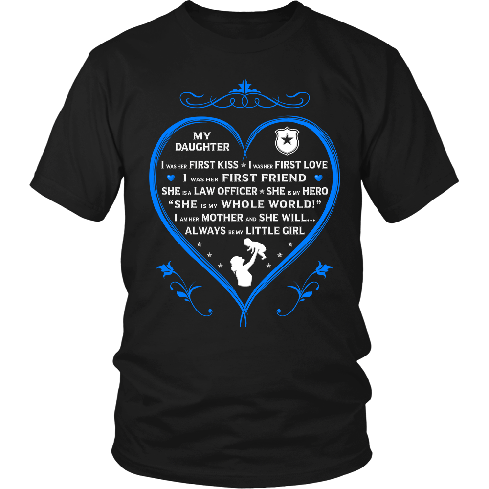 Police Mom "I Am Her Mother" Shirt - Heroic Defender