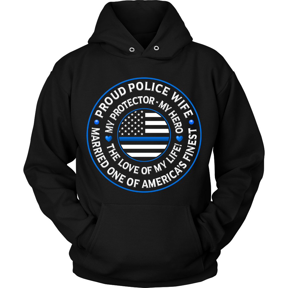 Police Wife "Love of My Life" Sweatshirt - Heroic Defender