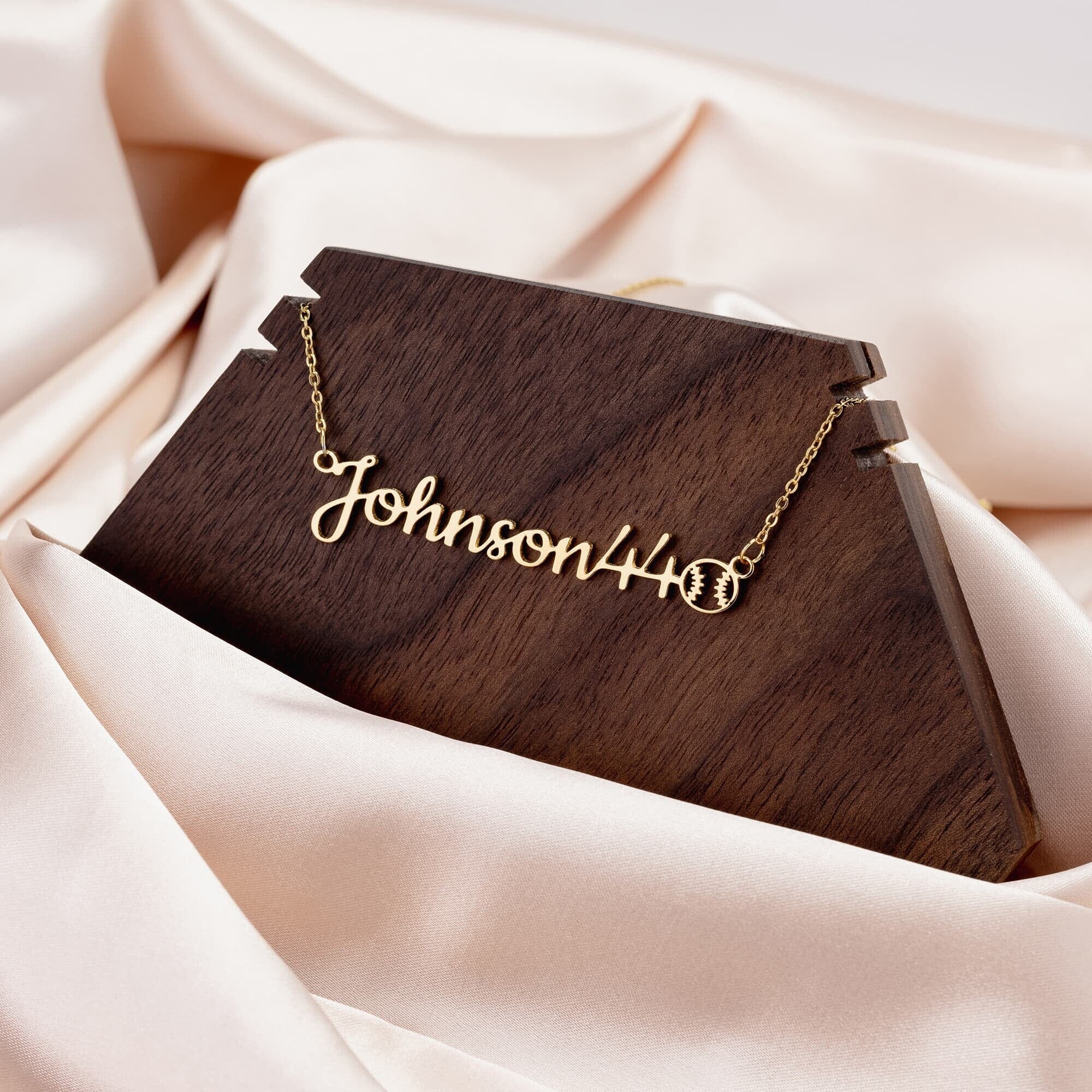 Sports Mom Customized Name Necklace