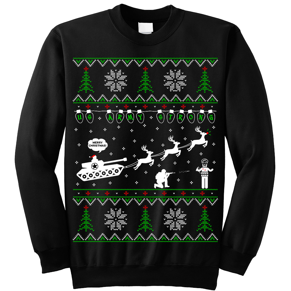 Army Ugly Christmas Sweater Army Ugly Christmas Sweater