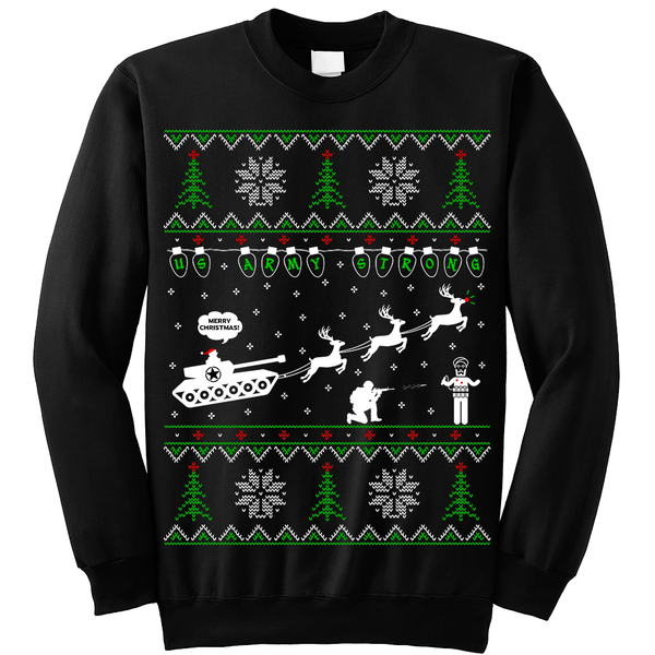Military 2025 ugly sweater