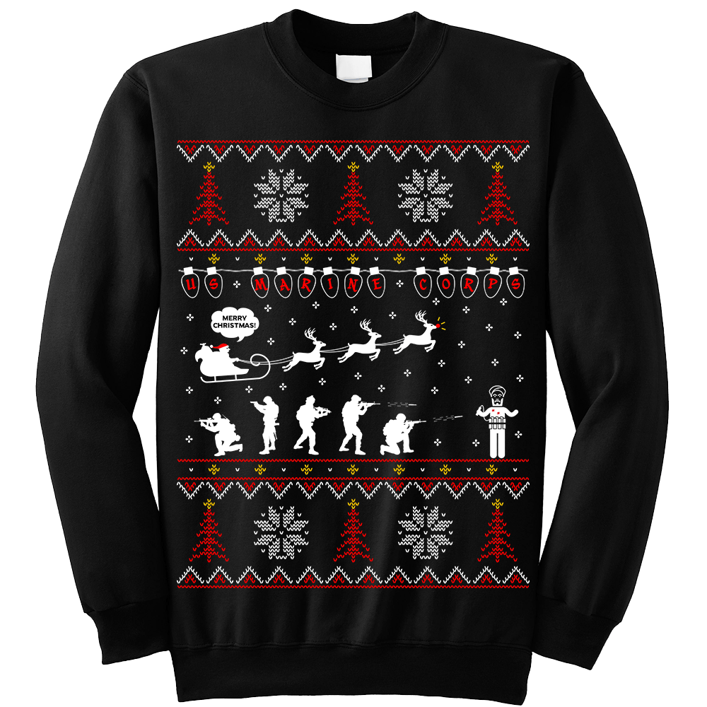 U.S. Marine Corps Christmas Sweater