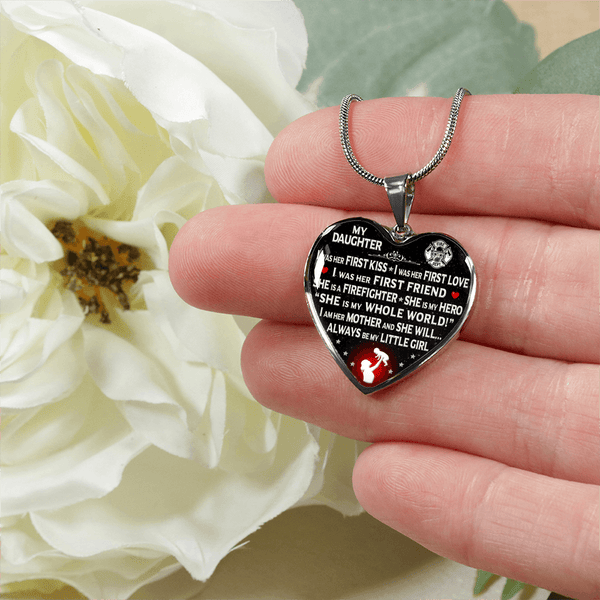 Firefighter necklace new arrivals for her