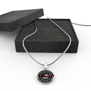 Firefighter Dad "Pride and Joy" Necklace - Heroic Defender
