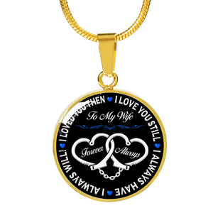 Police Wife "Forever & Always" Necklace - Heroic Defender