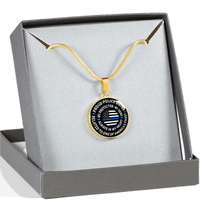 Police Sister "Always In My Heart" Necklace - Heroic Defender