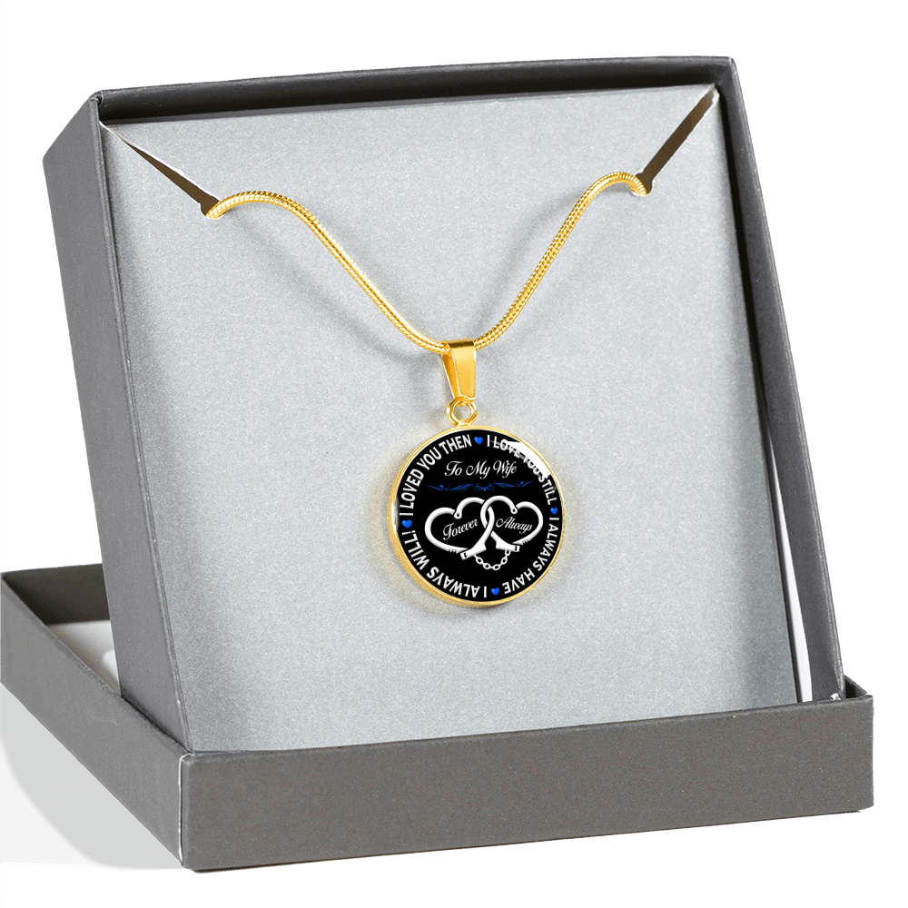 Police Wife "Forever & Always" Necklace - Heroic Defender