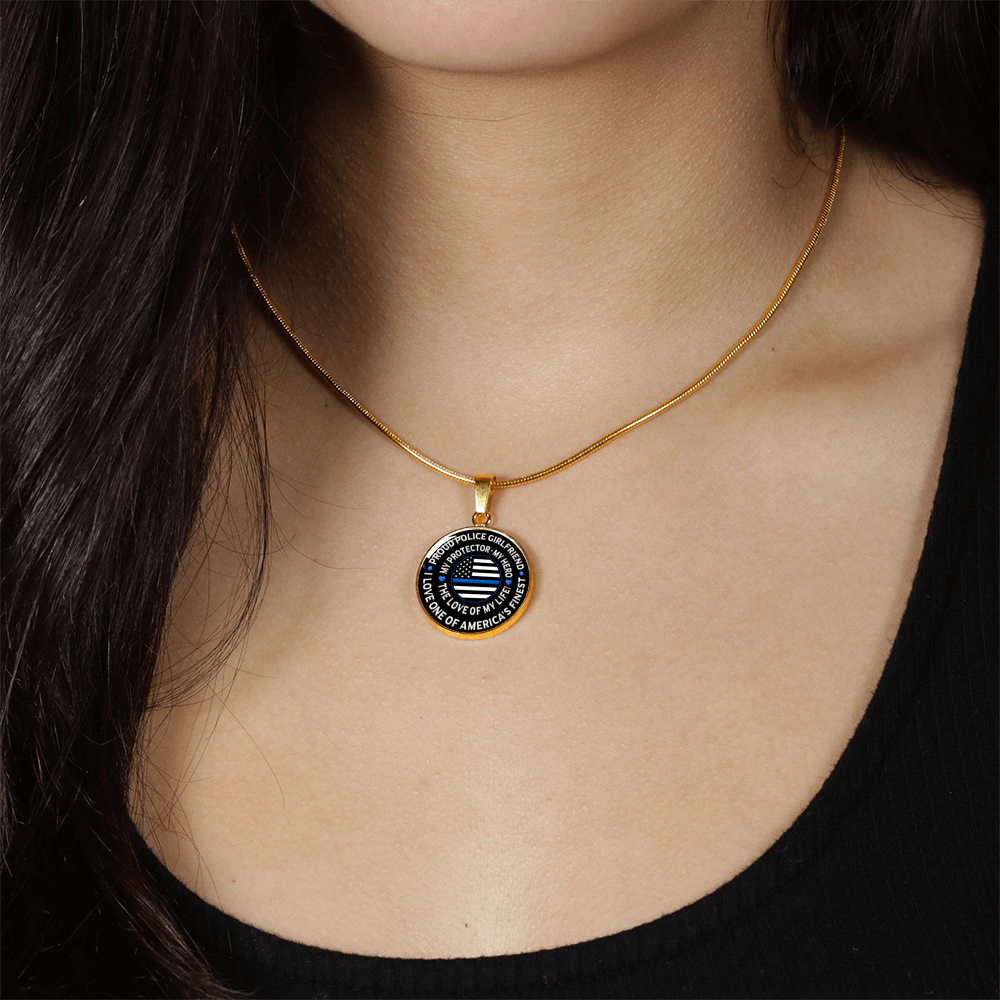 Police Girlfriend "Love of My Life" Necklace - Heroic Defender