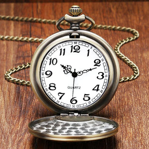 Vintage Bronze EMT Paramedic Pocket Watch - Heroic Defender