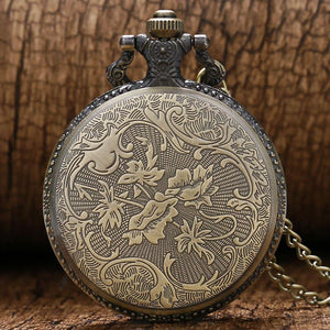 Vintage Bronze Police Pocket Watch | Heroic Defender